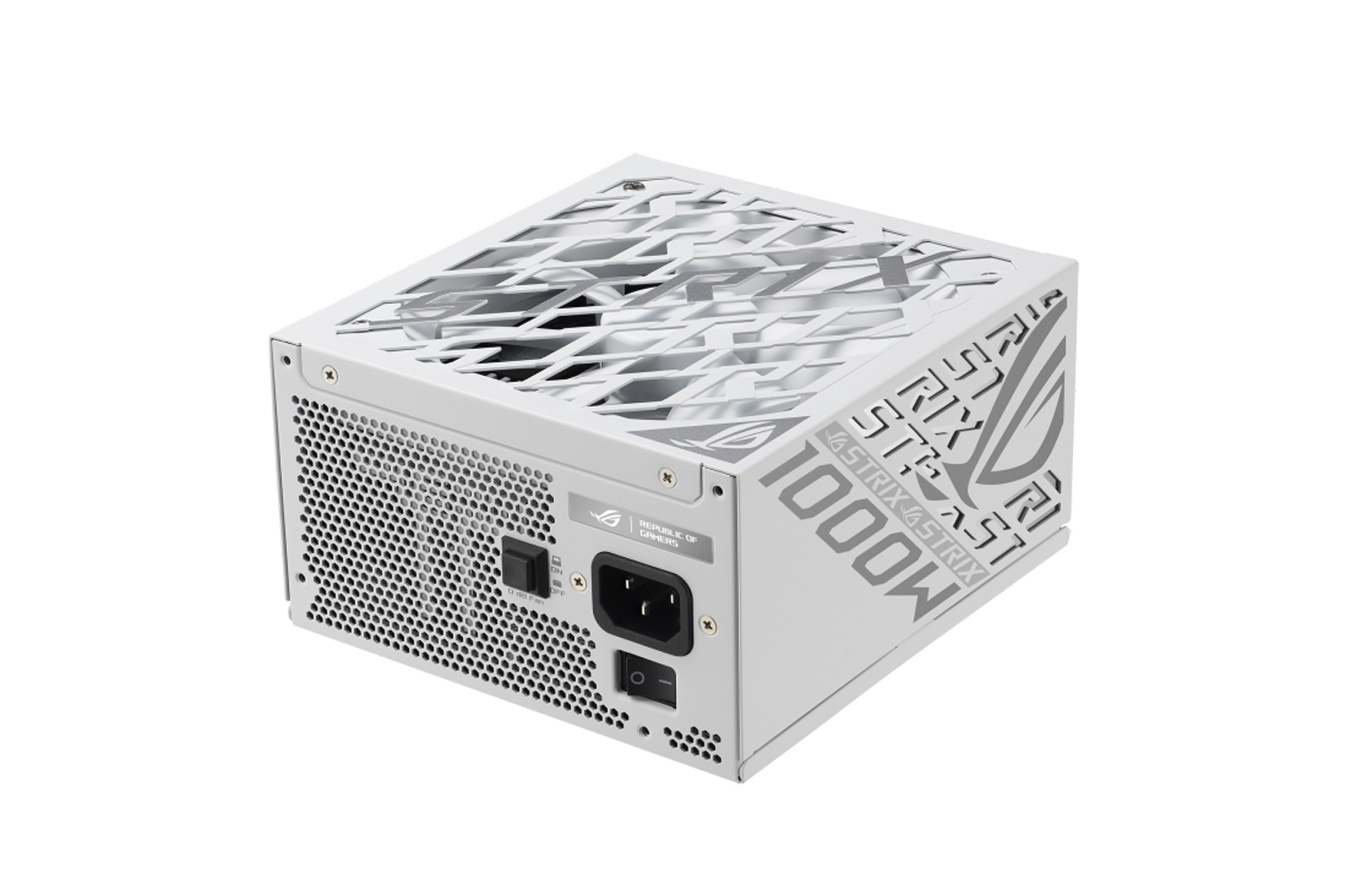 ASUS ROG Strix 1000W Platinum White Edition Power and Sleek Design