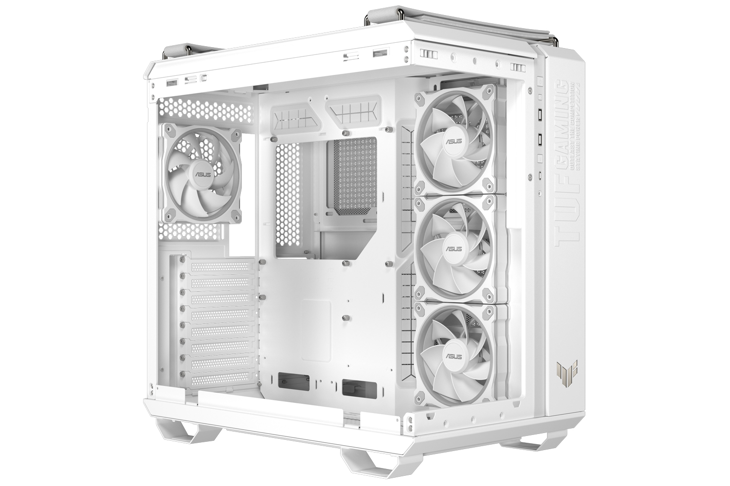 ASUS TUF GAMING GT502 HORIZON TG ARGB White Case | Official Asus