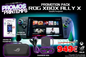 ROG Ally-X XBOX Console + Screen Protector + Carrying Case +