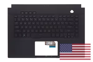 CASEDAO Custodia In Silicone Per Tastiera ASUS ROG Zephyrus M15 GU502 – Rosa, Ultra Sottile, Antipolvere