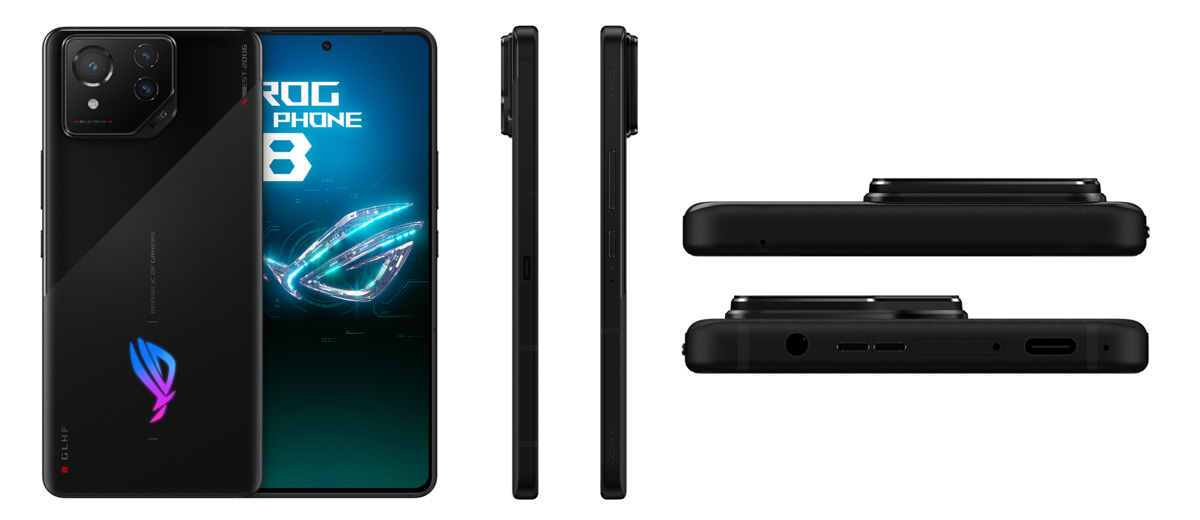 ROG Phone 8 - 12GB / 256GB Phantom Black | Official Asus Website 