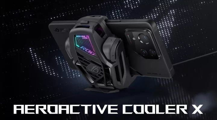 d*i様 ROGPhone8 16G256GB AeroActive Coole ASUS ROG AeroActive Cooler X (2025), RGB Cell Phone Cooling Fan